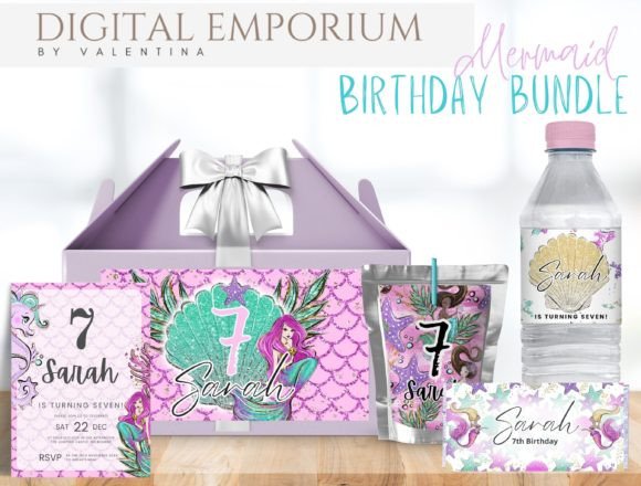 Mermaid Birthday Bundle: Effortless Party Magic