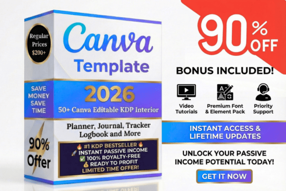 Scale Your KDP Business with These Editable 2026 Templates