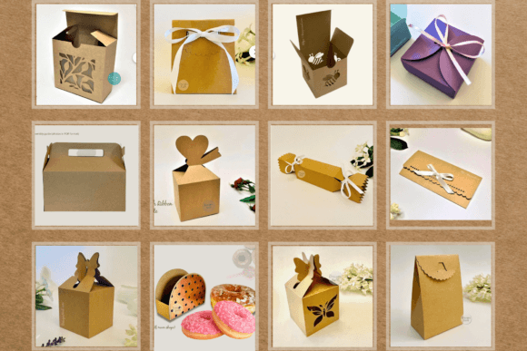 SVG Bundle: 3D Box Templates for Cricut Crafters